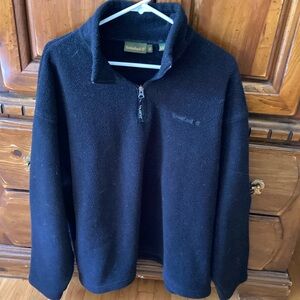Timberland Men's Black Zip-Up fleece